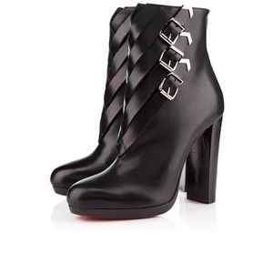 Christian Louboutin Troop Buckle Boots